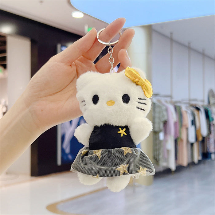 Wholesale Keychain Pendant Plush Doll Kate Cat School Bag Pendant