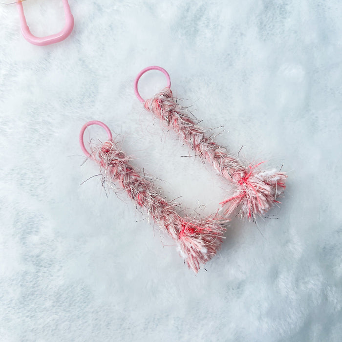 Wholesale Doll Baby Clothes Accessories Vinyl Doll Hair Accessories Multi-Color Wool Braids