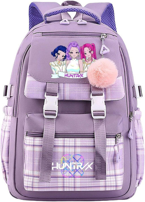 Wholesale  Kpop Printed School Bag Junior High School Large Capacity Backpack