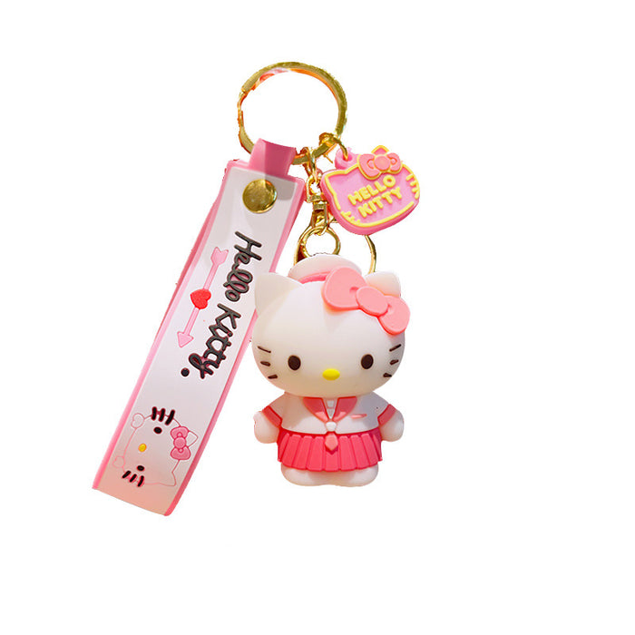 Wholesale Cartoon Doll PVC Keychain JDC-KC-LiuFan004