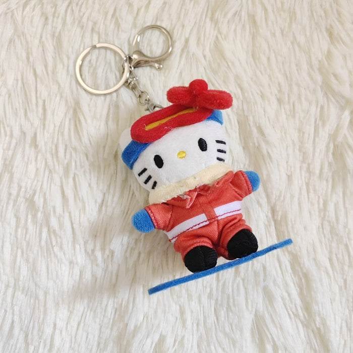 Wholesale Cute Bow Cat Plush Doll Keychain Pendant
