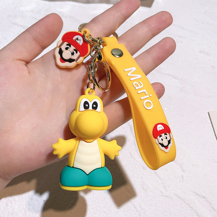 Wholesale Cartoon Anime PVC Keychain Cute Couple Car Pendant Bag Pendant