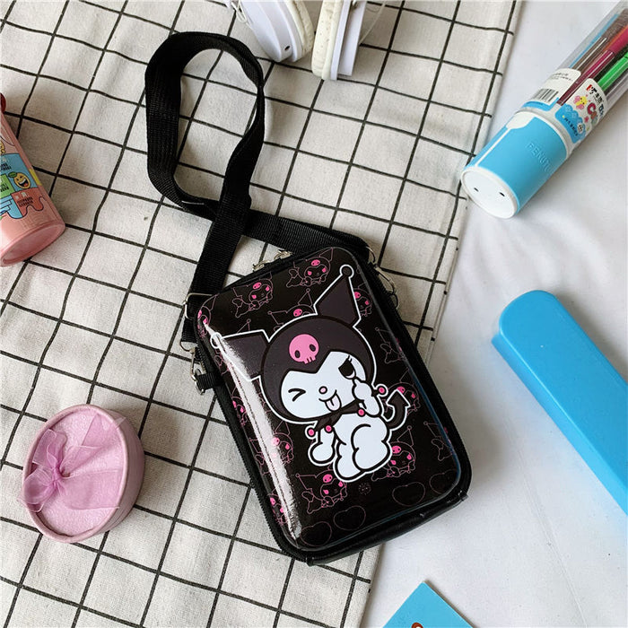 Wholesale Children's Cartoon PVC Hard Shell Box Messenger Bag JDC-SD-Tongxi004