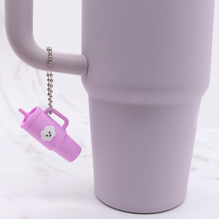 Wholesale Keychain Pendant Ice Bully Cup Key Chain Water Cup Decoration Accessories