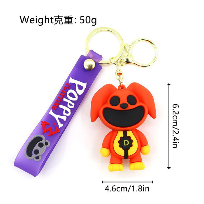 Wholesale Cartoon Cute PVC Doll Keychains JDC-KC-HaoAn010