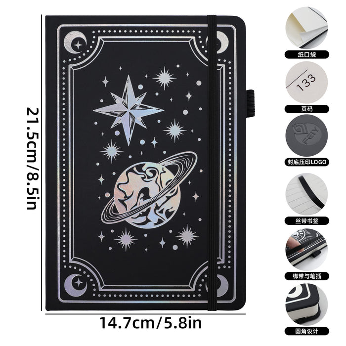 Wholesale Gothic Vintage Imitation Leather Notebook A5 with Pen 200 Pages Stylish Journal