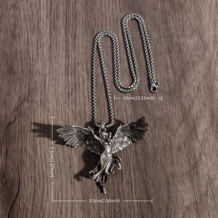 Wholesale  Retro Alloy Cartoon Character Pendant Necklace