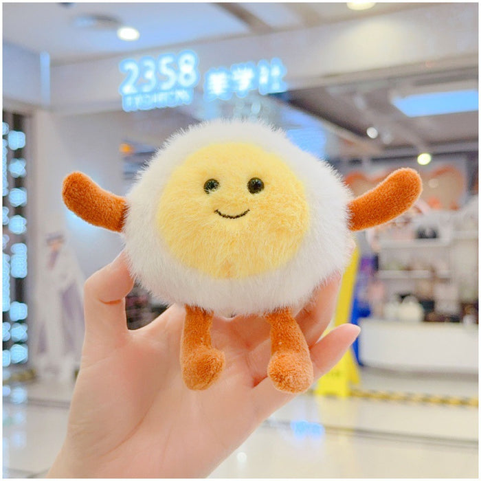 Wholesale  Cute Egg Doll Plush Pendant Toy Bag Keychain