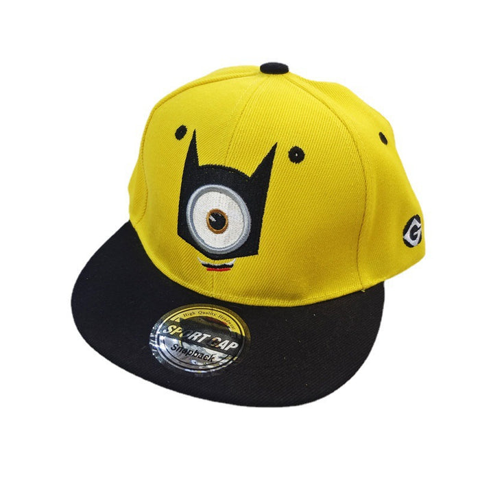 Wholesale Children's Flat brimmed Hat Cartoon Embroidered Hat Children's Baseball Hat Outdoor Duck Tongue Hat
