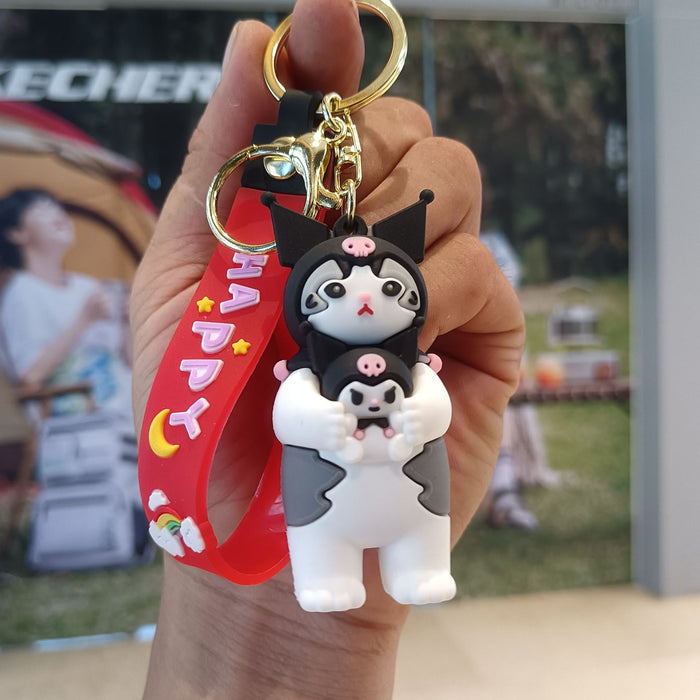 Wholesale PVC Cartoon Doll Keychain JDC-KC-KuangK014