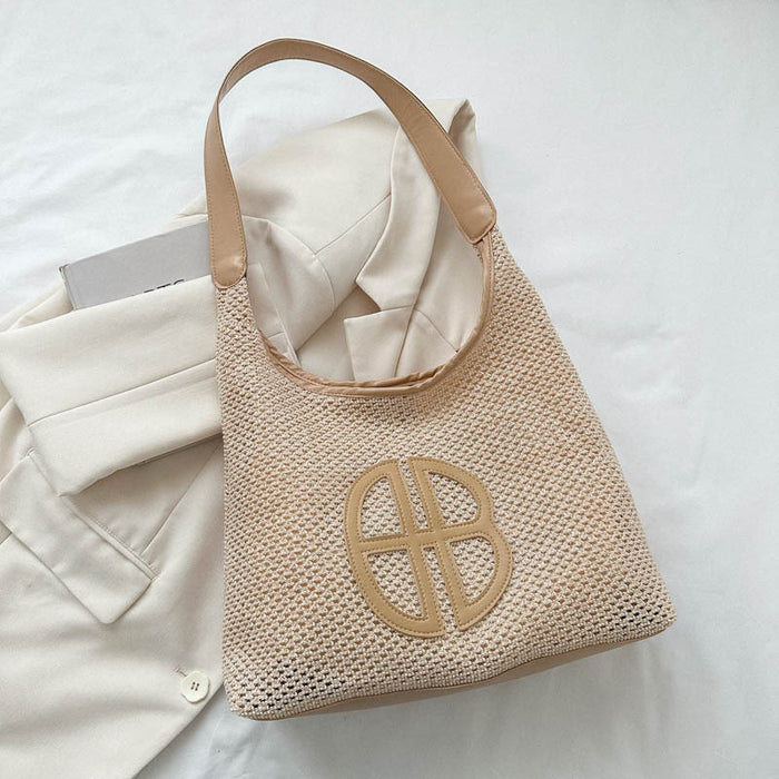 Wholesale Simple and stylish one shoulder new style fashionable large capacity tote bag retro casual commuting bag