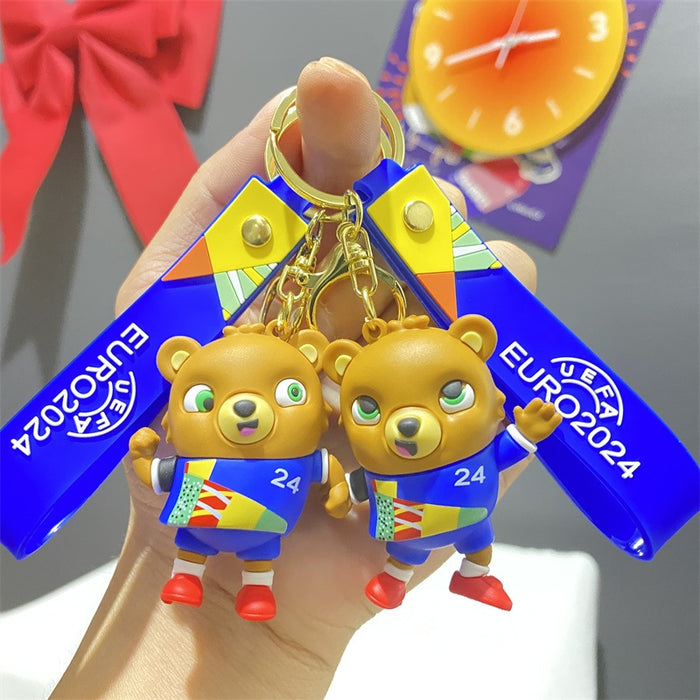 Wholesale PVC Cartoon Doll Keychain JDC-KC-WuYi265