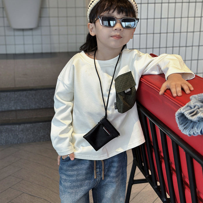 Wholesale Children's bag new personalized mini wallet fashion shoulder bag shoulder bag shoulder bag shoulder bag