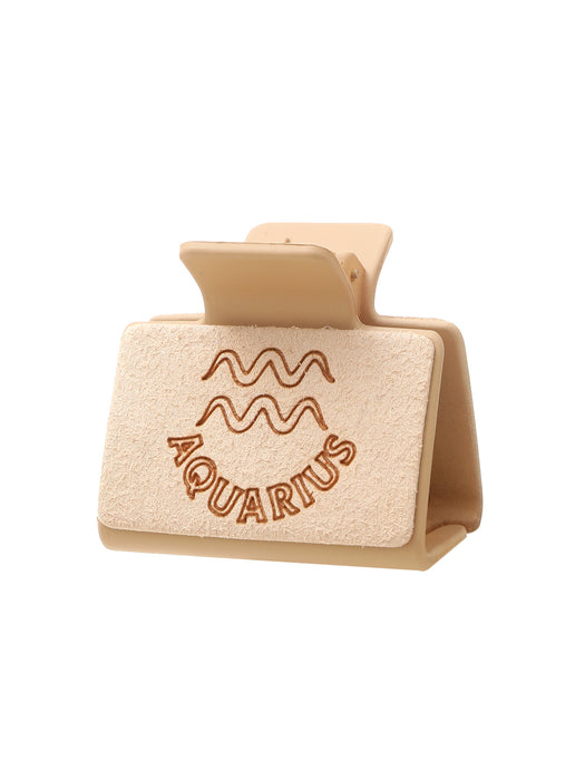 Wholesale Western Style Super Fiber Laser Carved Twelve Constellations Hairpin Distinctive Simple Head Shark Clip