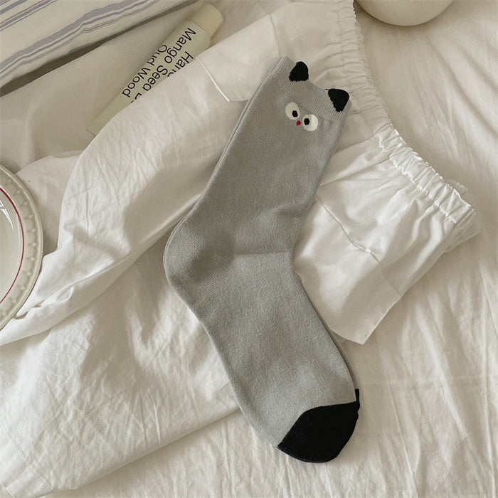 Wholesale Cute cartoon socks, small and niche pile socks