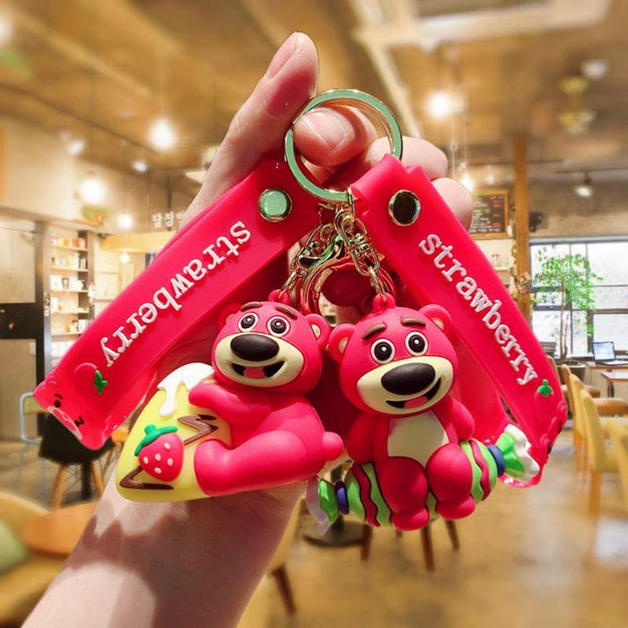 Wholesale Cartoon Doll Silicone Keychain JDC-KC-MingT074