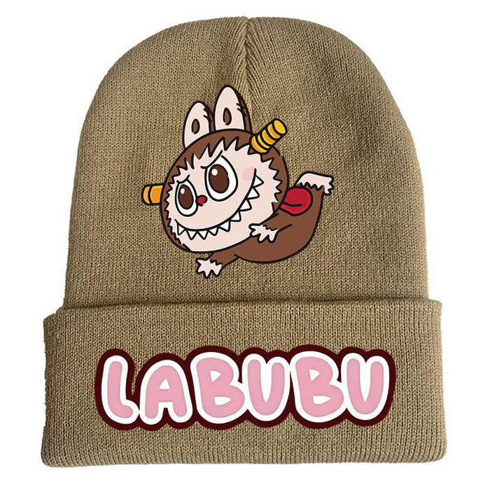 Wholesale Anime cartoon woolen hat knitted hat pullover outdoor warm