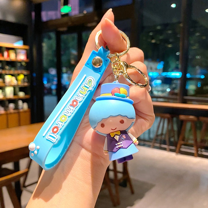 Wholesale Pvc Cartoon Doll Keychain JDC-KC-GongZ044