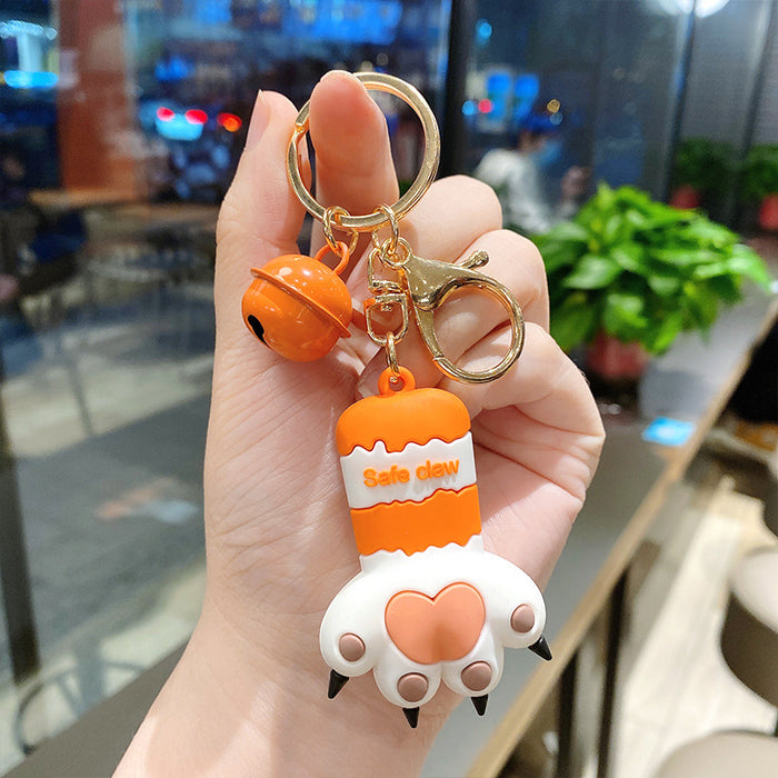 Wholesale Cartoon Three-dimensional Silicone Doll Keychain JDC-KC-MZL006