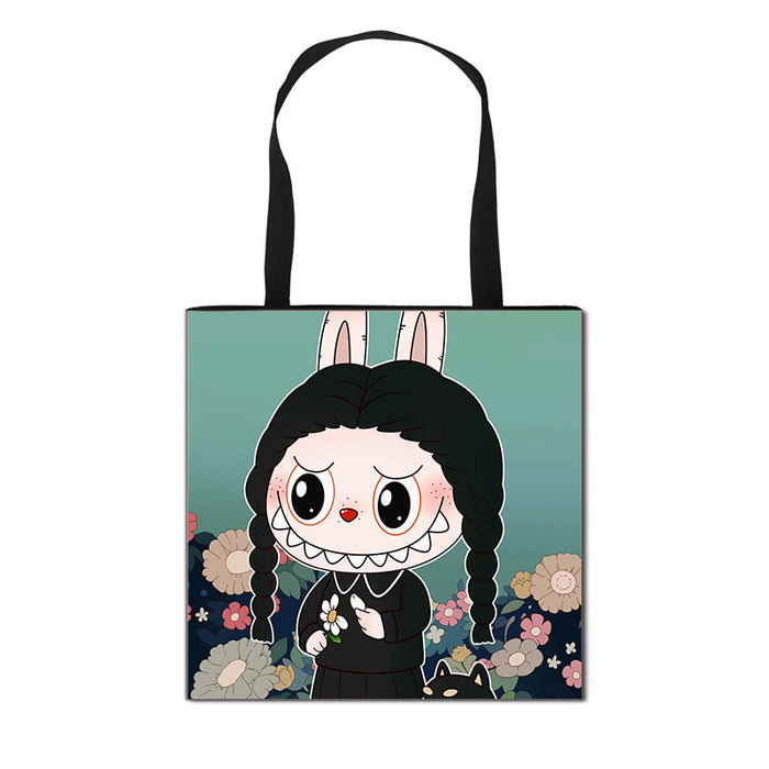 Wholesale Shopping Bag Cute Storage Bag Polyester Satchel Large Capacity  Bag