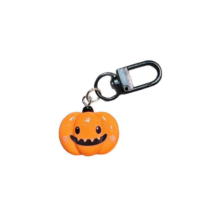 Wholesale  Keychain Resin  Eyes Pumpkin Ghost Bat Pendant MOQ≥2