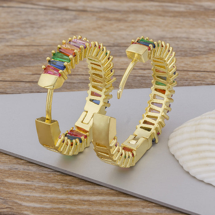 Wholesale  Earrings Ear Buckle Women Minimalist Charm Hoop Earrings Earrings