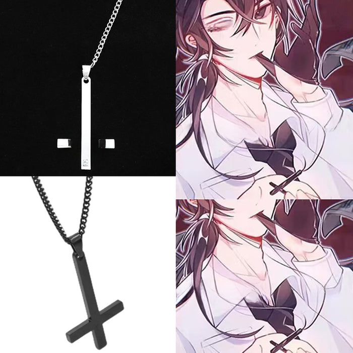 Wholesale Cross necklace for boys, titanium steel pendant for girls, stunning simplicity accessories