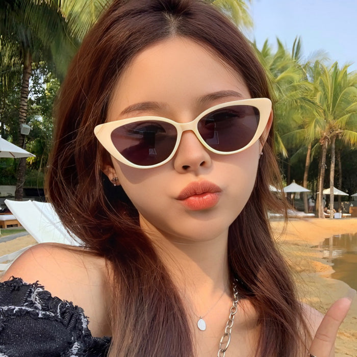 Wholesale Cat's Eye Sunglasses, Advanced Style, New Sunglasses, Sunscreen, Retro Trendy Fashion Glasses