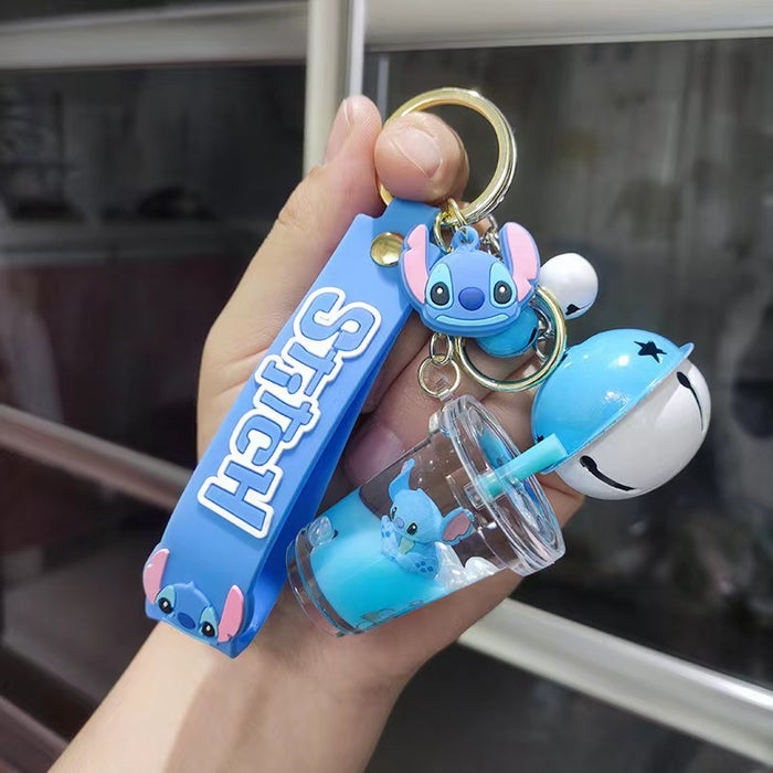 Wholesale Milk Tea Cup Keychain Pendant Cute Couple Bag Doll Pendant Car KeyChain