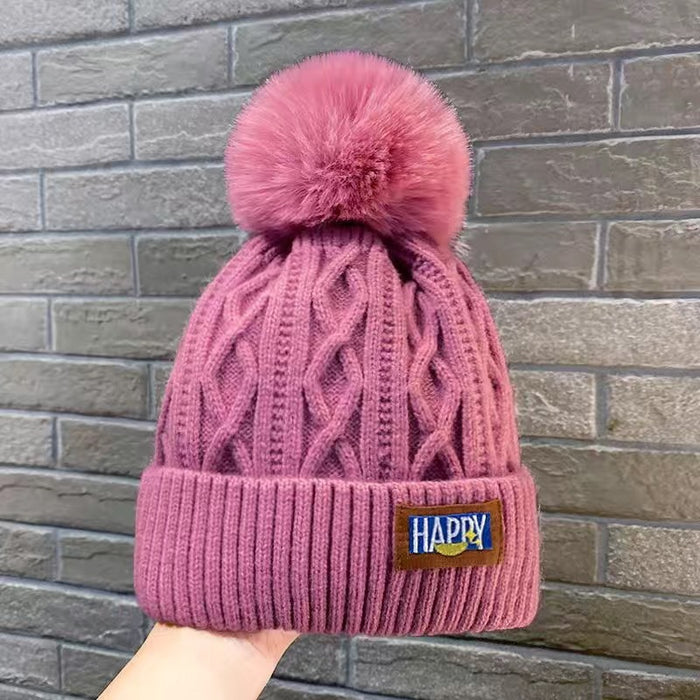 Wholesale Winter Thick Warm Pullover Solid Color Knitted Hat JDC-FH-Jieh002