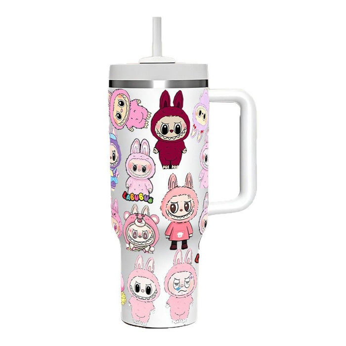 Wholesale 40oz car cup creative second generation thermos cup straw ice water cup