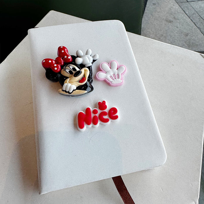 Wholesale Cartoon Mouse Image Cute Girl Heart Notebook Girl Gift Birthday Gift