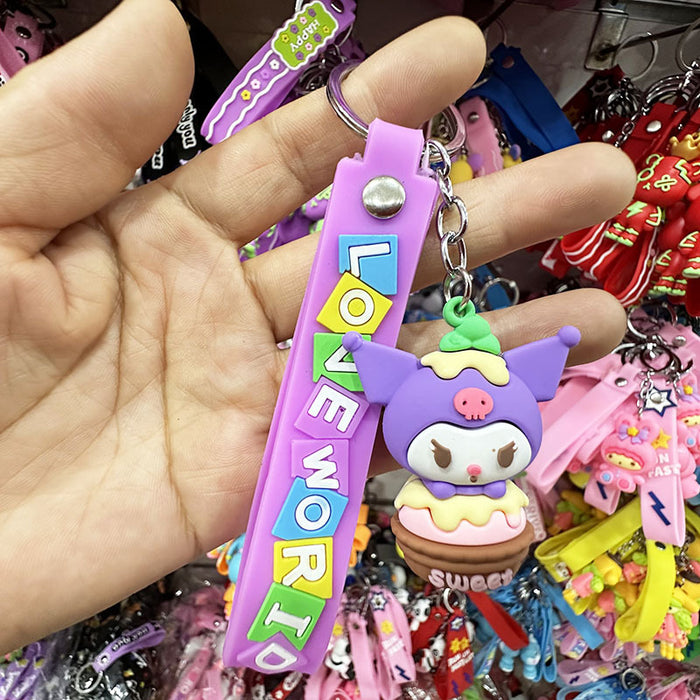 Wholesale Dessert Keychain Pendant Cartoon Car Bag Pendant Small Gift