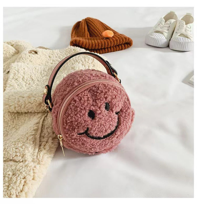 Wholesale Children's bag crossbody bag fashionable plush chain shoulder