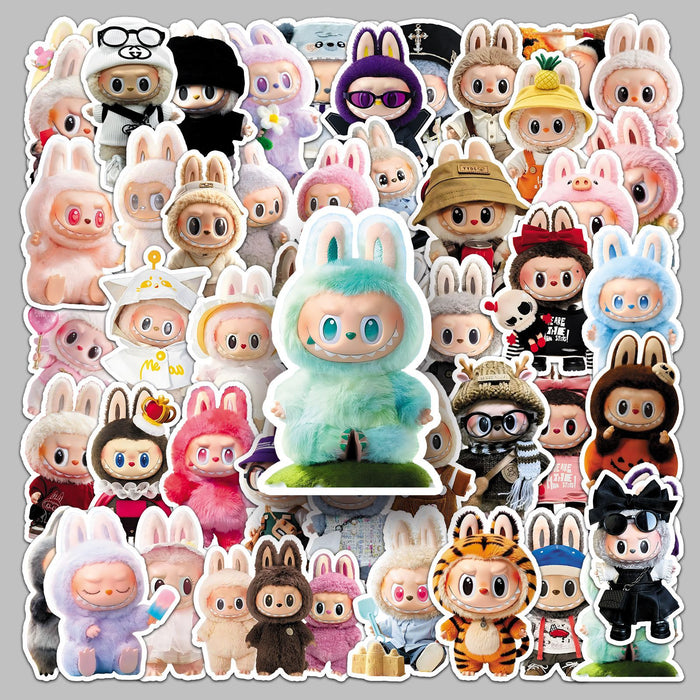 Wholesale 50pcs Doll Stickers Cartoon Cute Doodle Stickers