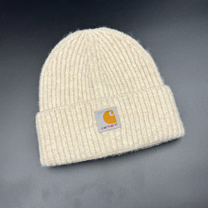 Wholesale Simple Warm Striped Knitted Hat