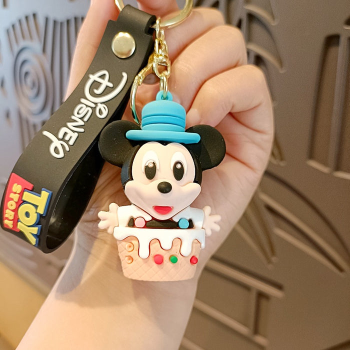 Wholesale Silicone Cartoon Doll Keychain JDC-KC-MingT193