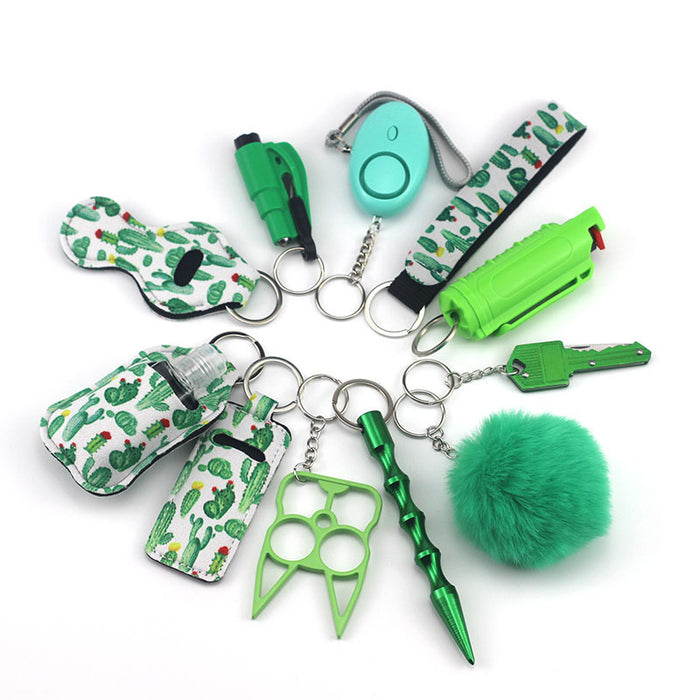 Wholesale Metal Multi-function Keychain DIY 12-piece Set JDC-KC-TouMS031