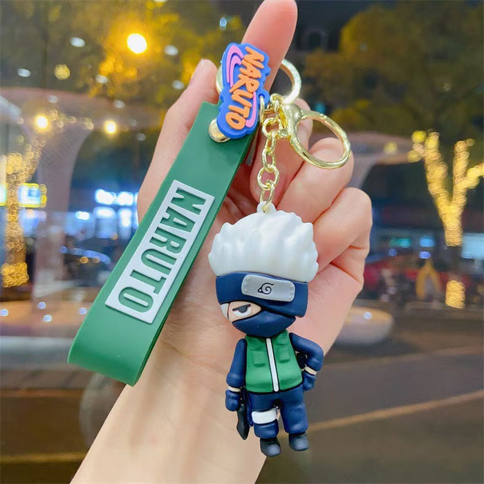 Wholesale  PVC Cartoon Couple Keychain