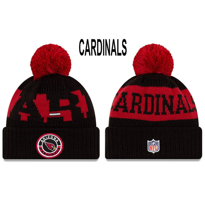 Wholesale Wool Knitted Hat Rugby Game Hat Sports Big Letter Warm Hat