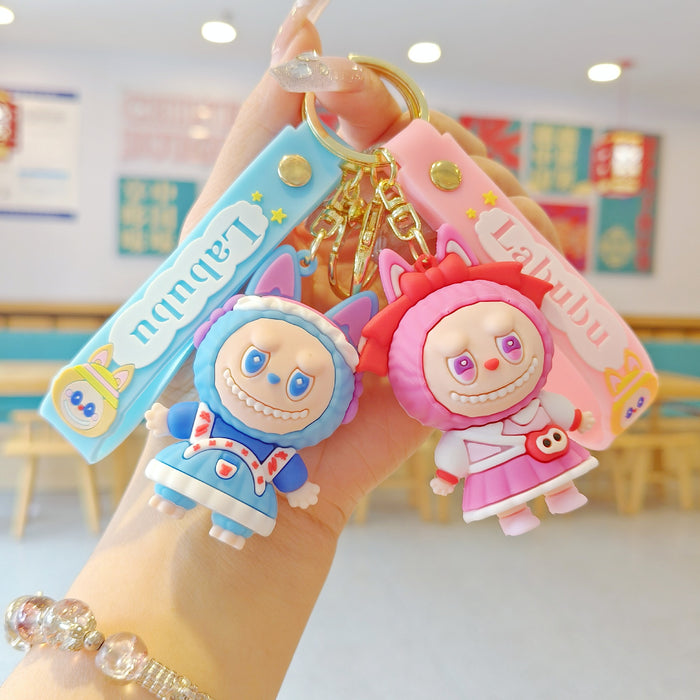 Wholesale Cartoon Keychain Cute Plush Doll Bag Pendant Small Gift