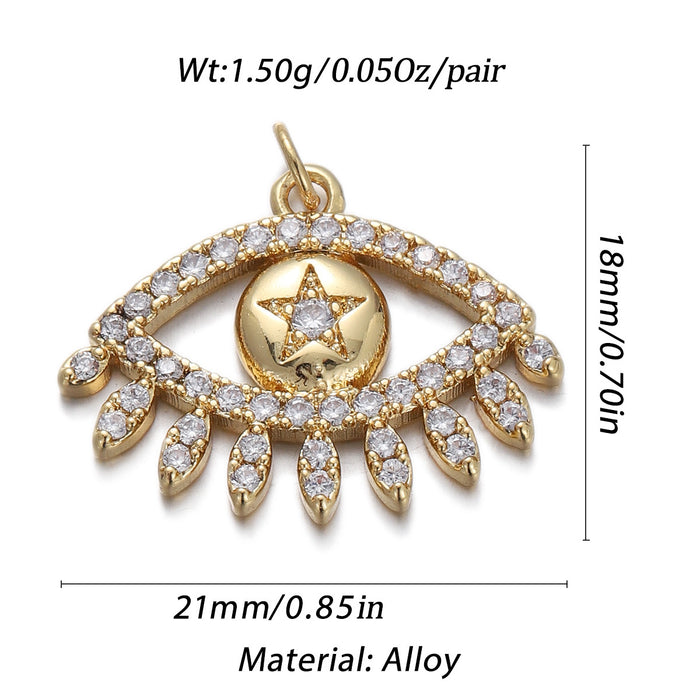 Wholesale Gold Pendant Zircon Oil Drop Necklace Earrings Bracelet JDC-PT-YJ002