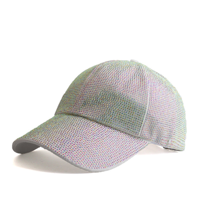Wholesale Baseball cap with full rhinestone embellishment