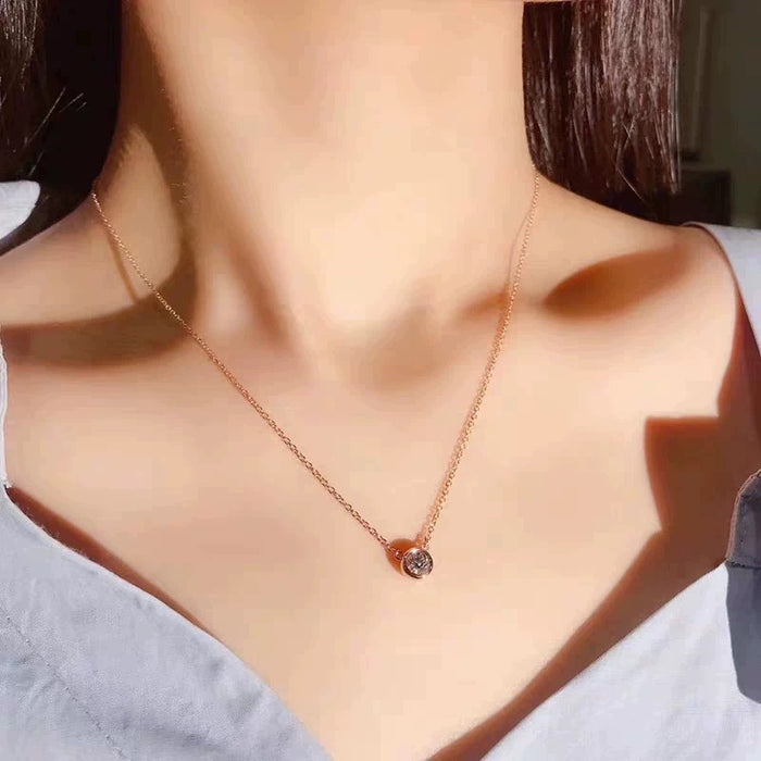 Wholesale Pure silver necklace pendant with simple design