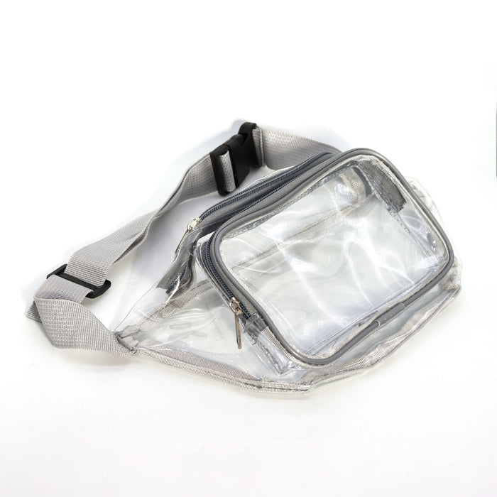 Wholesale PVC Waterproof Transparent Sports Waist Bag Messenger Bag JDC-SD-DongY001