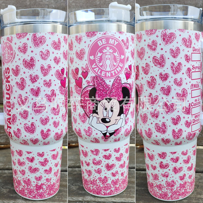 Wholesale Valentine's Day Stainless Steel Tumbler Car Cup Thermos JDC-CUP-MingXuan002
