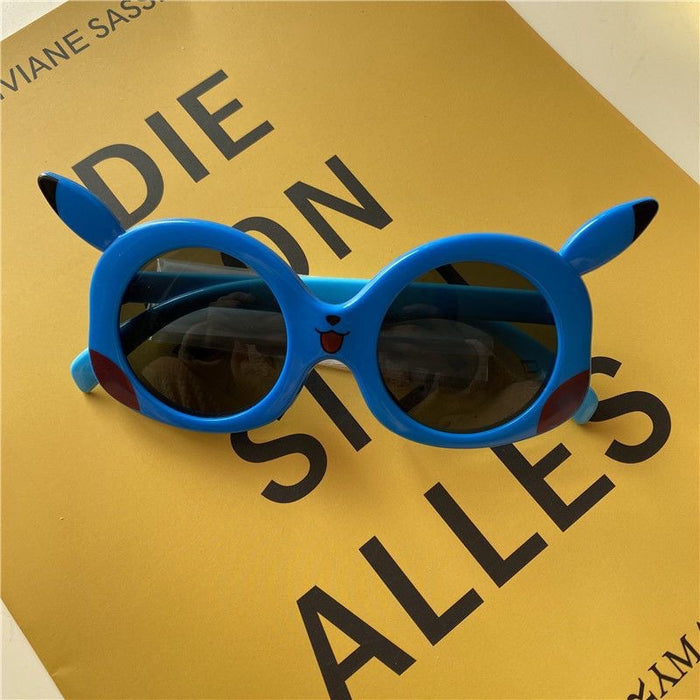 Wholesale New UV resistant sunglasses for boys and girls, baby glasses, children's sunscreen, personalized sunglasses