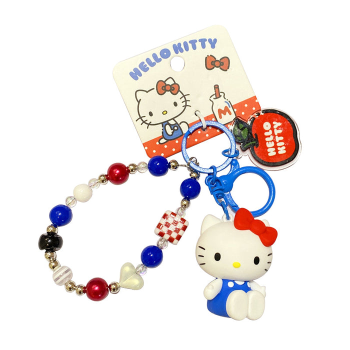 Wholesale Classic doll bracelet keychain cat car keychain pendant bag charm