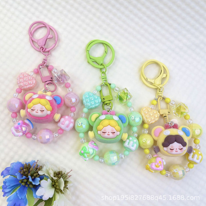 Wholesale Cute Mobile Phone Chain Keychain Bag Doll Pendant Accessories