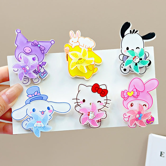 Wholesale Acrylic Cartoon Children Hair Clip JDC-HC-HengX011